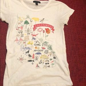 J. Crew California T-shirt
